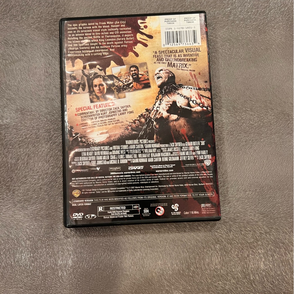 300 dvd - Picture 2 of 3